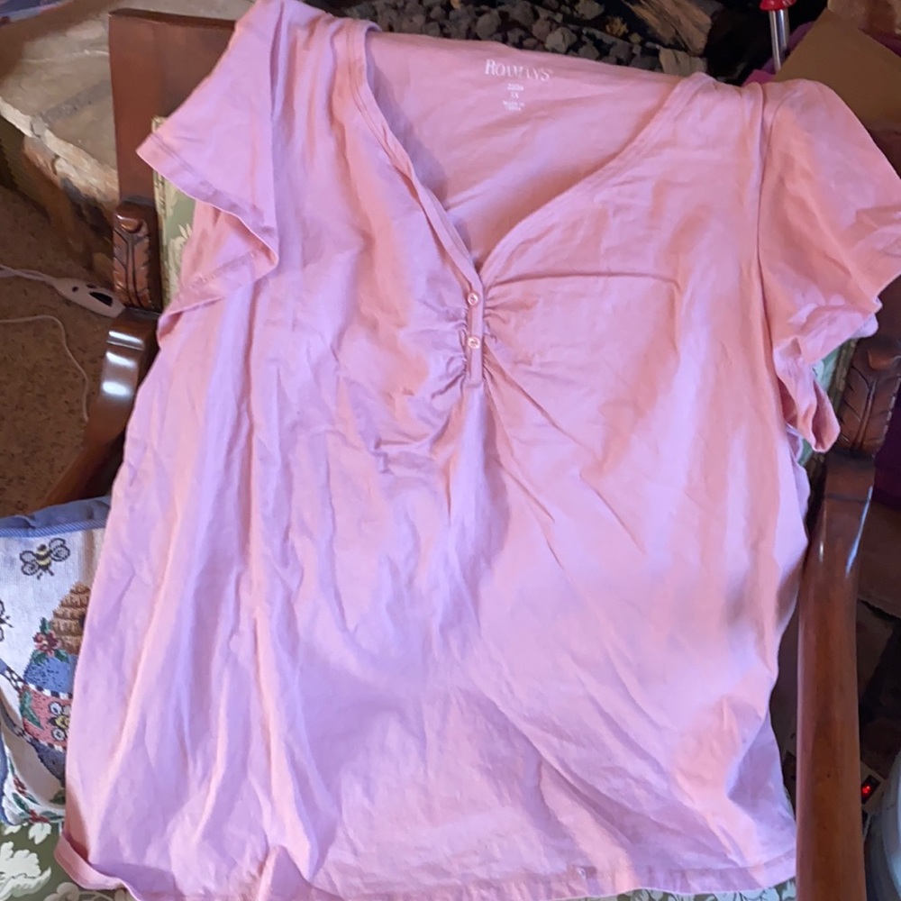 Pink Romans shirt